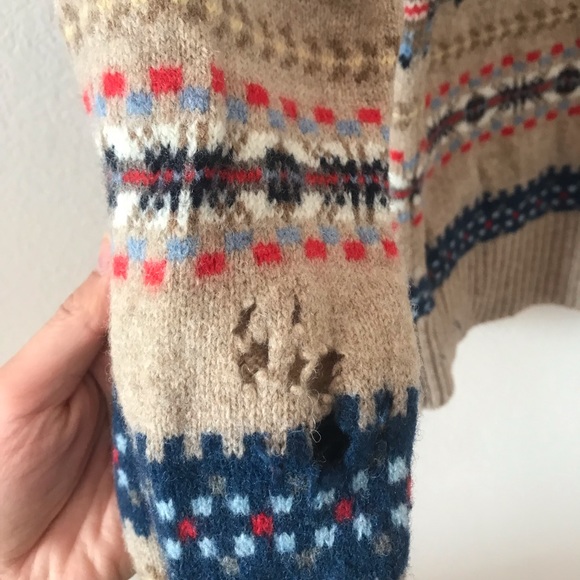 J Crew Fair Isle Sweater Men - Picture 3 of 4